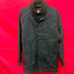 G Star Raw Black Trench size medium